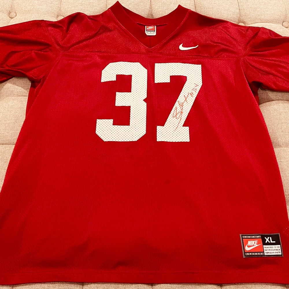 Shaun Alexander Autographed Alabama Crimson Tide Nike Football Jersey